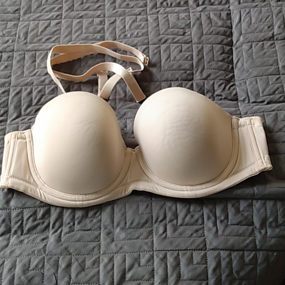 Strapless bra